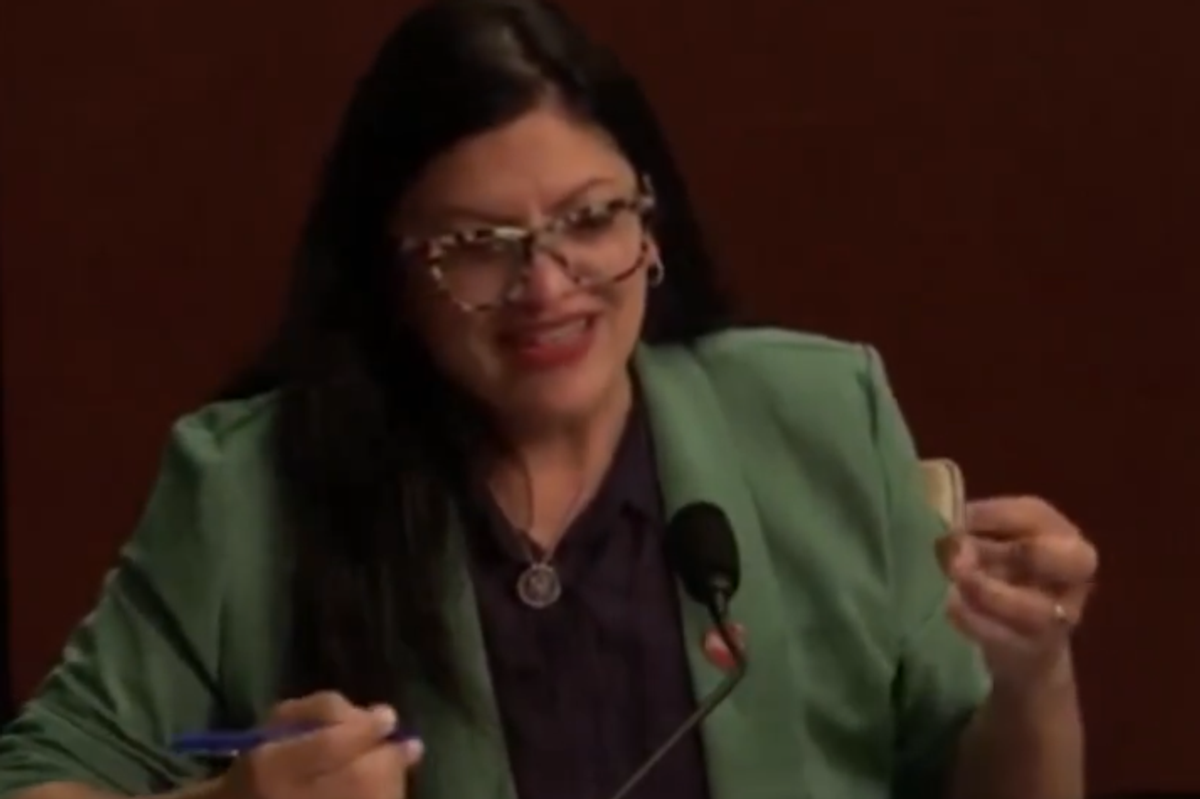 Rashida Tlaib goes on yet another unhinged rant about how people who disagree with her are fascist