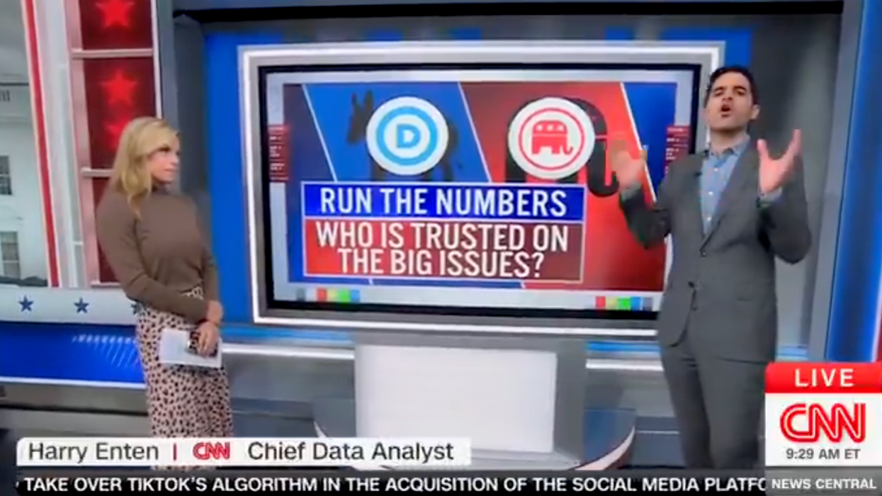 "What are you doing, Democrats!?": CNN is SHOCKED at how much of a lead the GOP has heading into the midterms