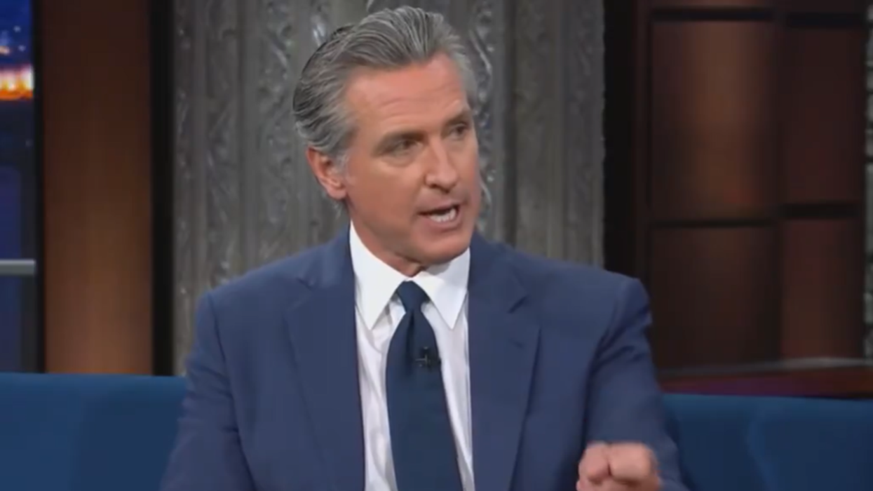 Gavin Newsom swears "by the core of his soul" there won't be a 2028 Election, but the internet isn't amused