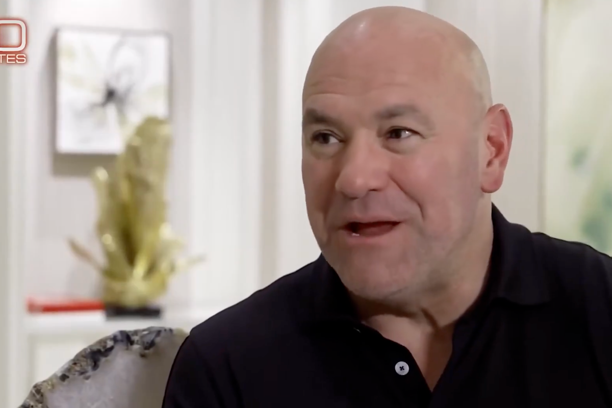 Dana White drops a massive truth bomb on masculinity when 60 Minutes attempts to get him to attack the "manosphere"