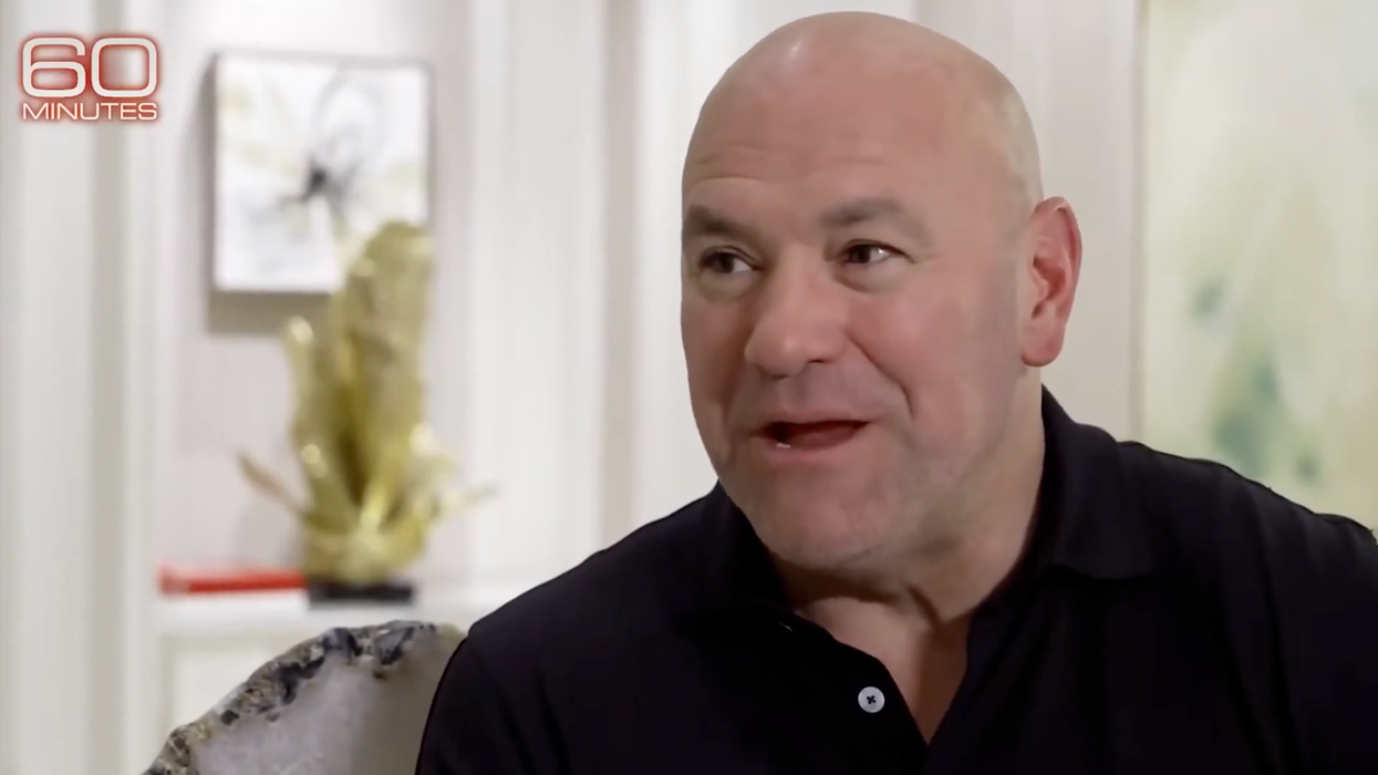 Dana White drops a massive truth bomb on masculinity when 60 Minutes attempts to get him to attack the "manosphere"