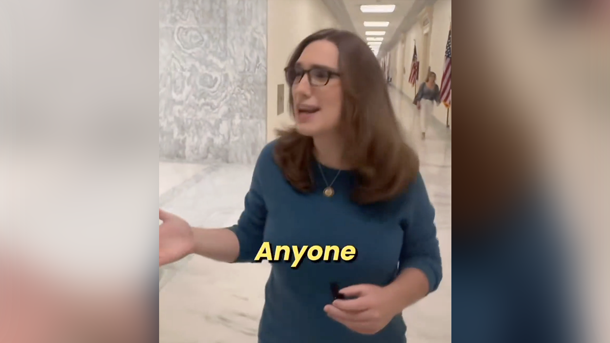 Trans congress (wo)man dials up the cringe with a TikTok video blaming the GOP for the Democrat shutdown