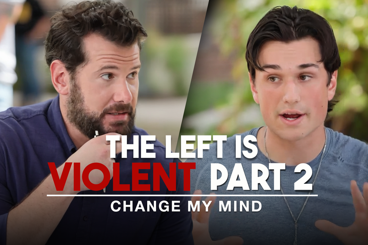 The Left is Violent | Change My Mind Part 2