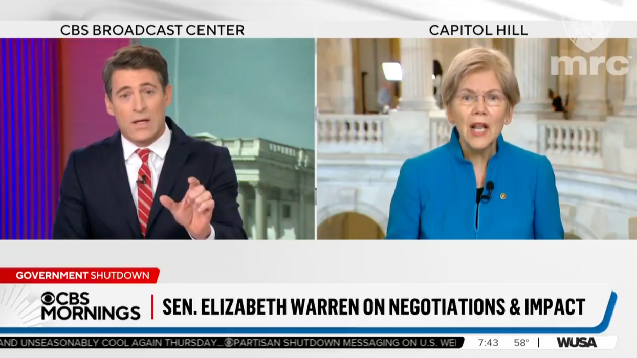 Elizabeth Warren goes on the warpath after a reporter gently asks her about supporting healthcare for illegals