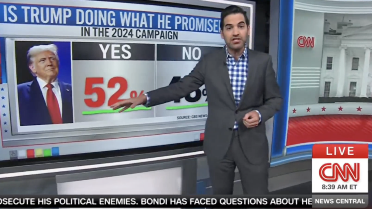 Is this what you voted for? CNN is shocked to discover that for a majority of Americans, the answer is still YES