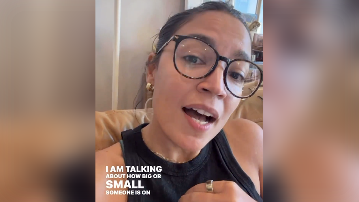 Rep. AOC bends the knee to the "short king community" when her social media fans accuse her of body shaming