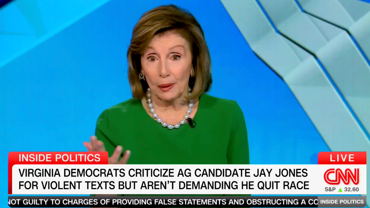 Nancy Pelosi gets involved in Virginia AG race, says "on balance" wishing death on children better than electing GOP