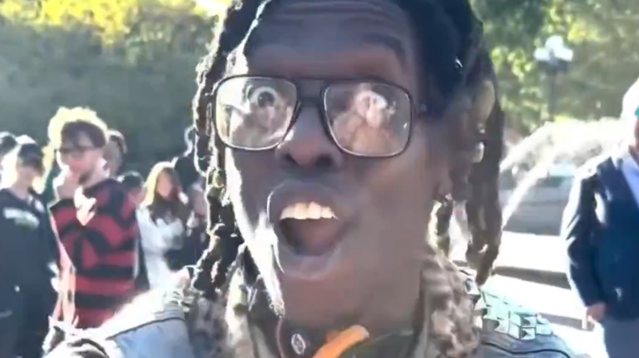 Man verbally abuses white Christian at a park, then cries victim when the police are forced to step in