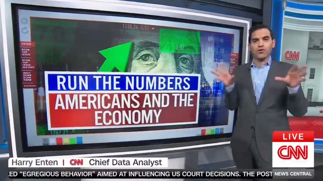 CNN polling guru drops shocking data on how many Americans are no longer concerned about the economy