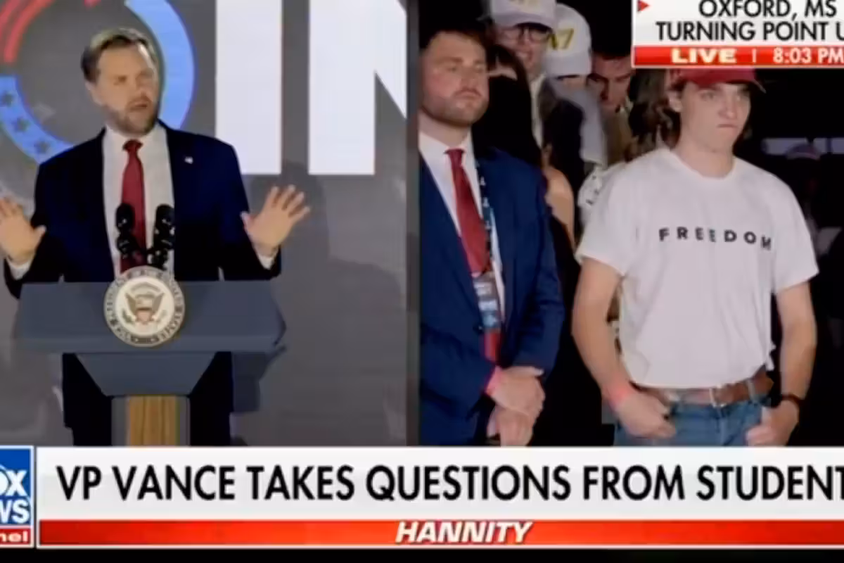 JD Vance calls on conservatives to stop being pussies (paraphrasing) afraid of using the power voters gave us