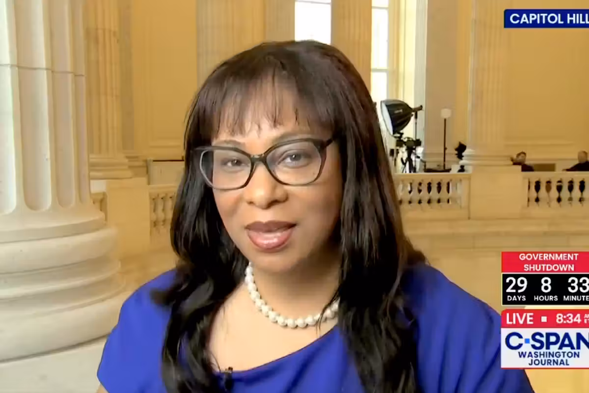 Congresswoman attempts anti-GOP talking points about the Schumer Shutdown, watch her panic over a single follow-up question