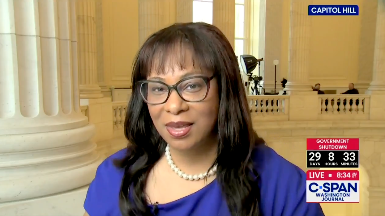 Congresswoman attempts anti-GOP talking points about the Schumer Shutdown, watch her panic over a single follow-up question