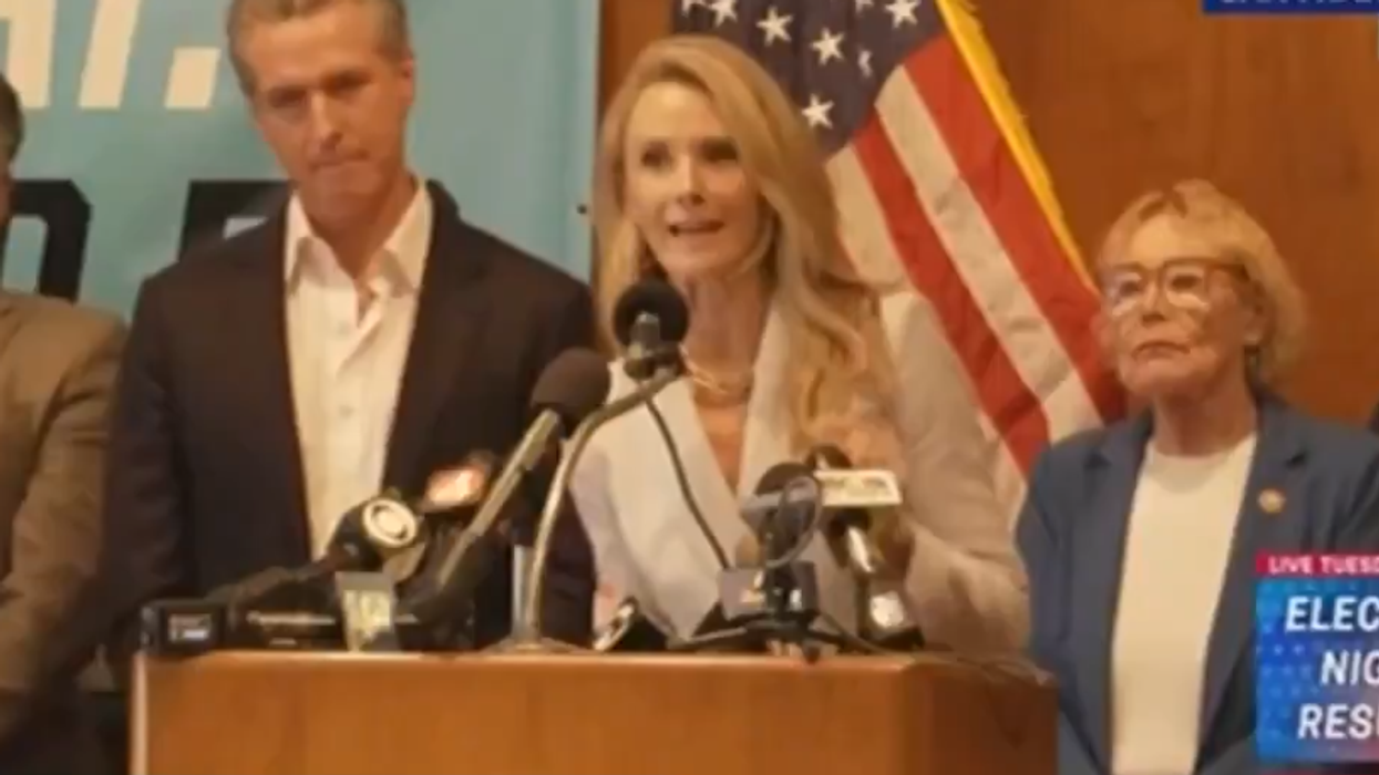 Gavin Newsom's Wife Promises To Make Her Kids Hate Trump: "He is the exact opposite of what real strength looks like"