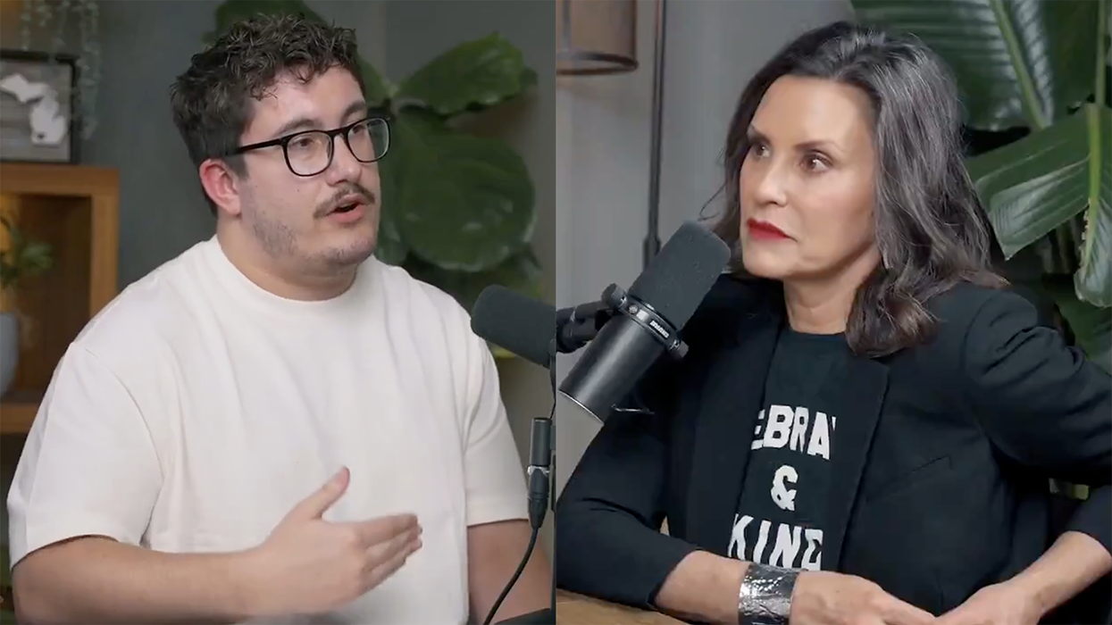 Podcaster explains why Dems labelling everyone "fascist" is dangerous, Gretchen Whitmer tosses a word salad in response