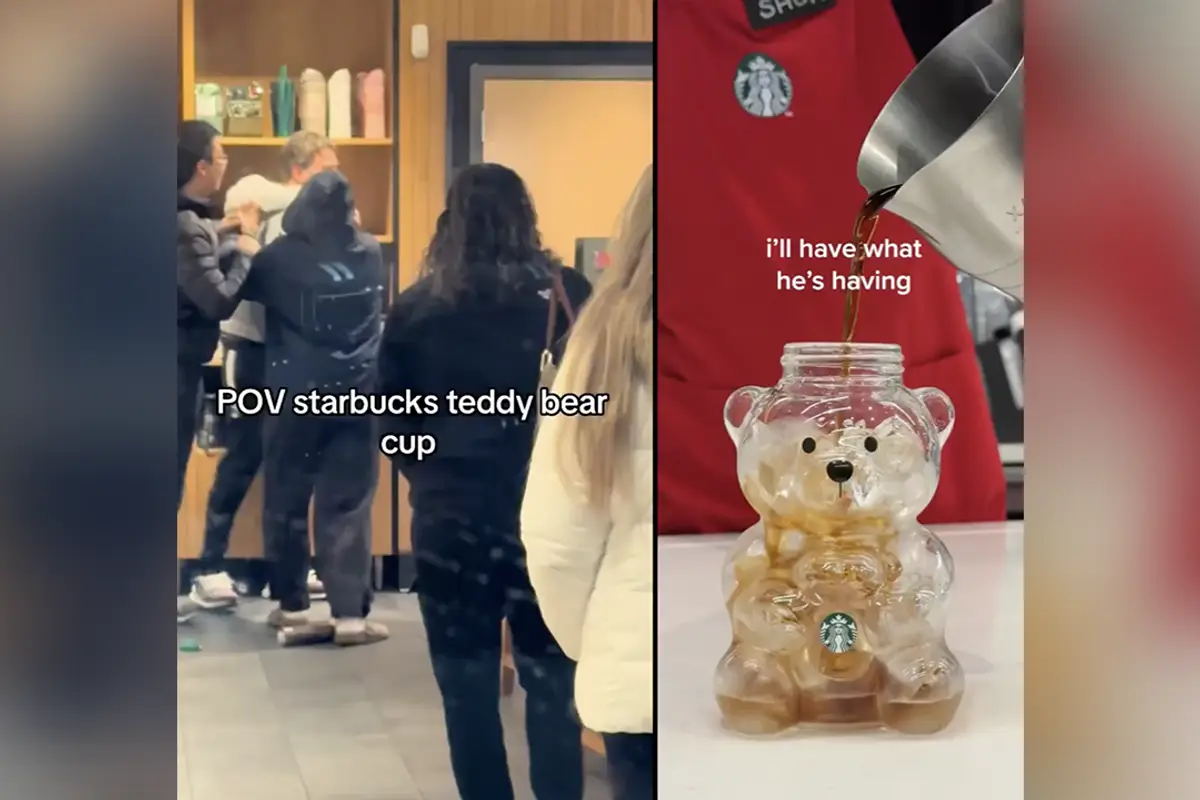 Starbucks forced to issue an apology as their new "Bearista" cup causes people to throw hands in their stores