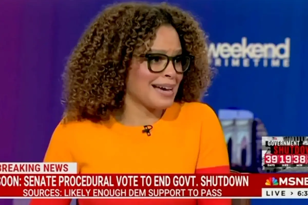 MSNBC is hysterically SHOCKED at how bad Democrats caved and got NOTHING for the Schumer shutdown