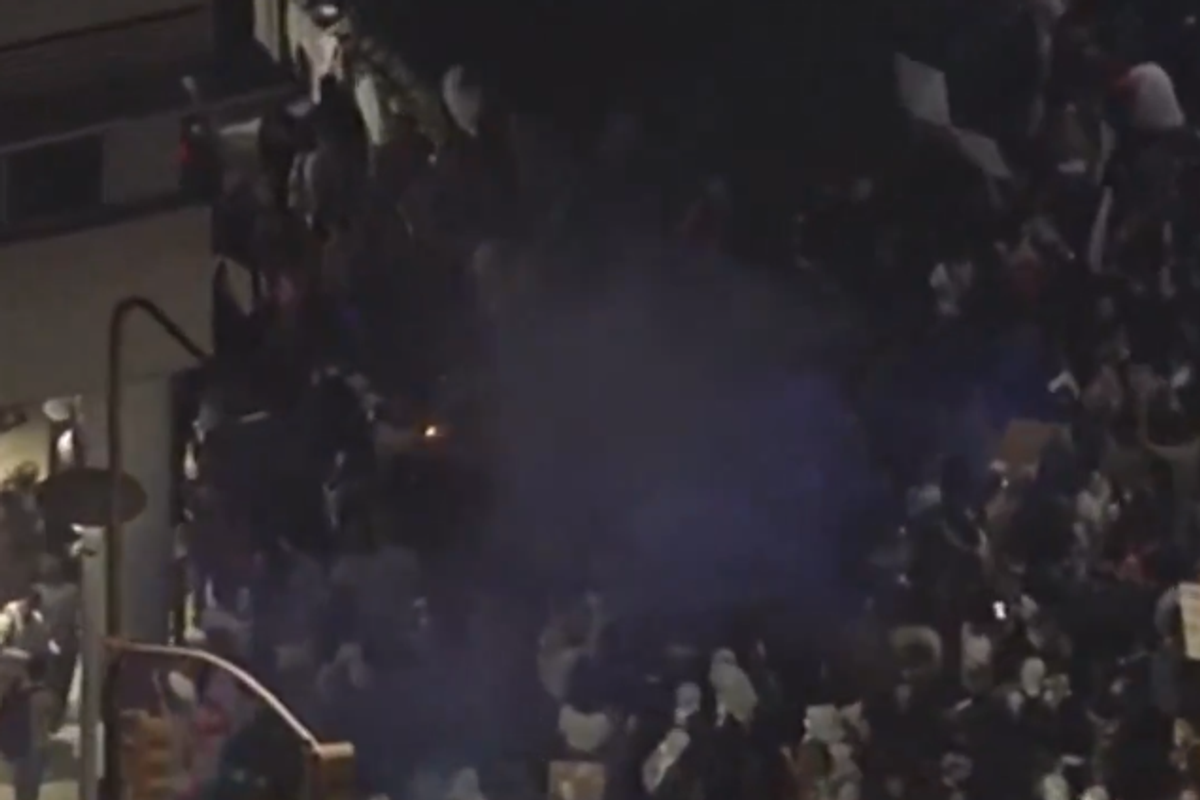 CBS Reporter Claims Turning Point Event Was “Mostly Peaceful," Before Showing Charlie Kirk Fan Svagaely Attacked