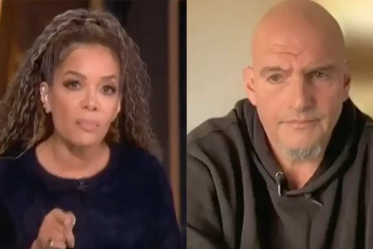 John Fetterman loses all patience with shrill Sunny Hostin calling him a sellout for voting to end the Schumer Shutdown