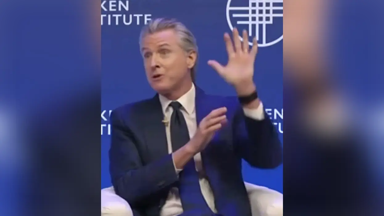 Gavin Newsom ignores arson, claims without evidence "climate change" is to blame for Los Angeles burning down in January