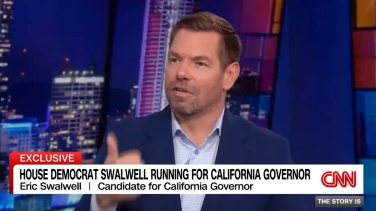 Eric Swalwell launches his gubernatorial campaign with horrible voting idea to, quote, "max out democracy"