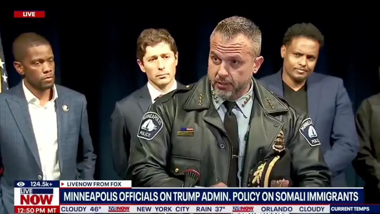 Minneapolis police chief tells Somali illegals that, when ICE comes, call the cops on them