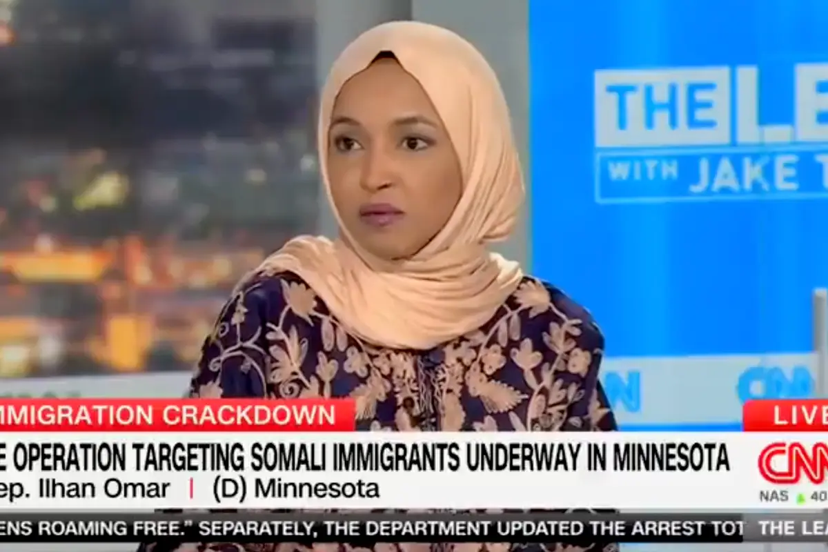 Ilhan Omar gets asked about all the taxpayer-funded fraud in Minnesota, proceeds to short-circuit on CNN