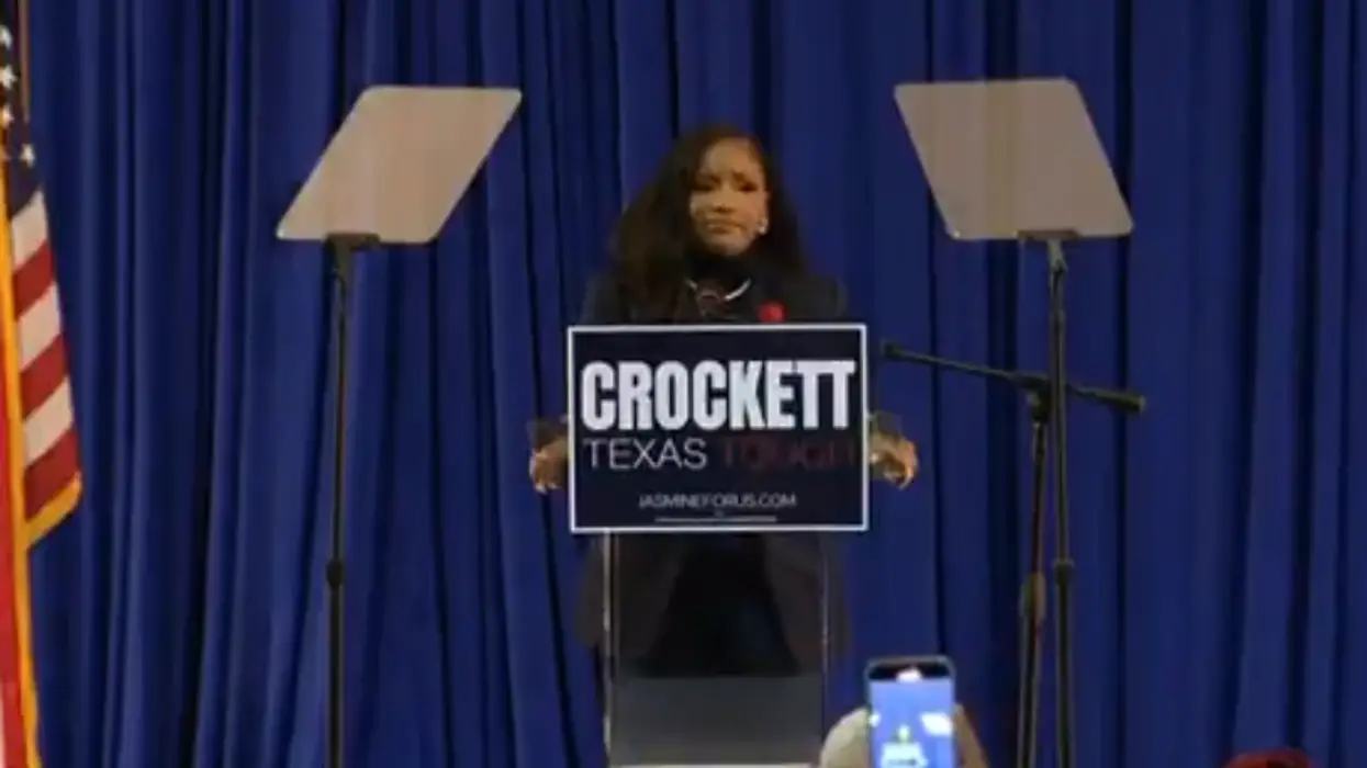 Jasmine Crockett announces her US Senate run and immediately starts with the crocodile tears