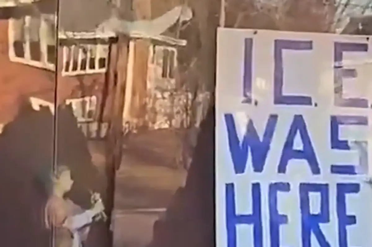 Woke "pastor" refuses to remove blasphemous display using the Nativity to blast Trump's deportations