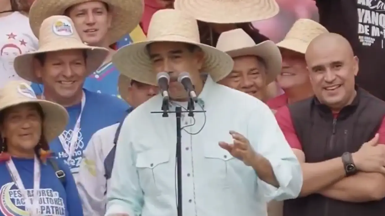 Maduro responds to America seizing one of his oil tankers by... belting out a classic 80s pop song