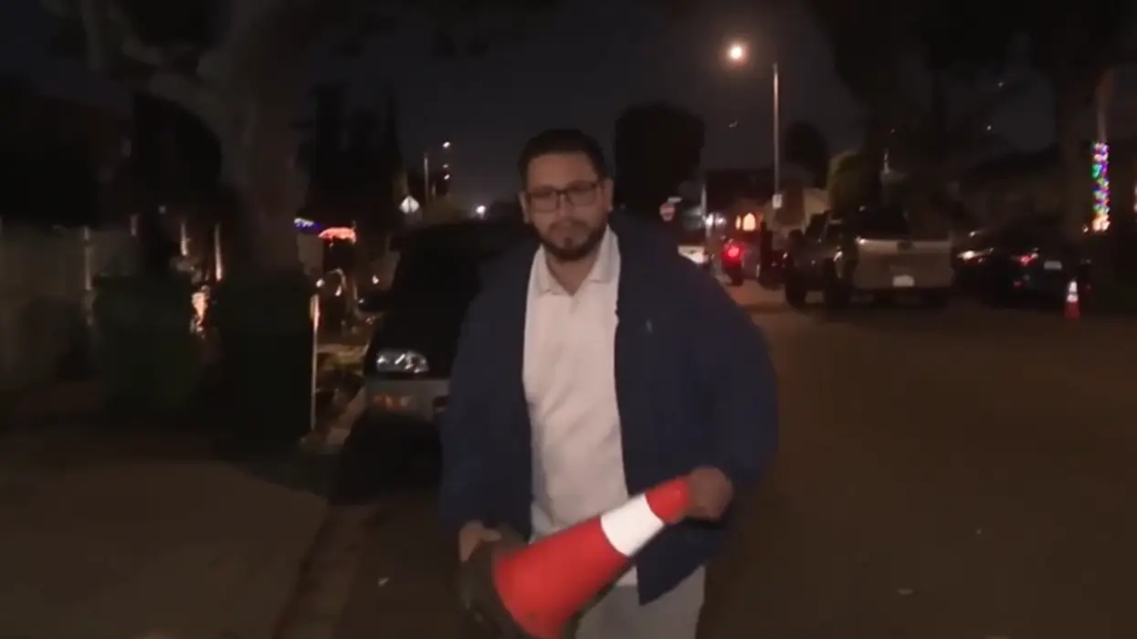 LA's “Cone King” is the self-appointed “Vigilante Parking Enforcement Officer.” Here's what he does to earn that title