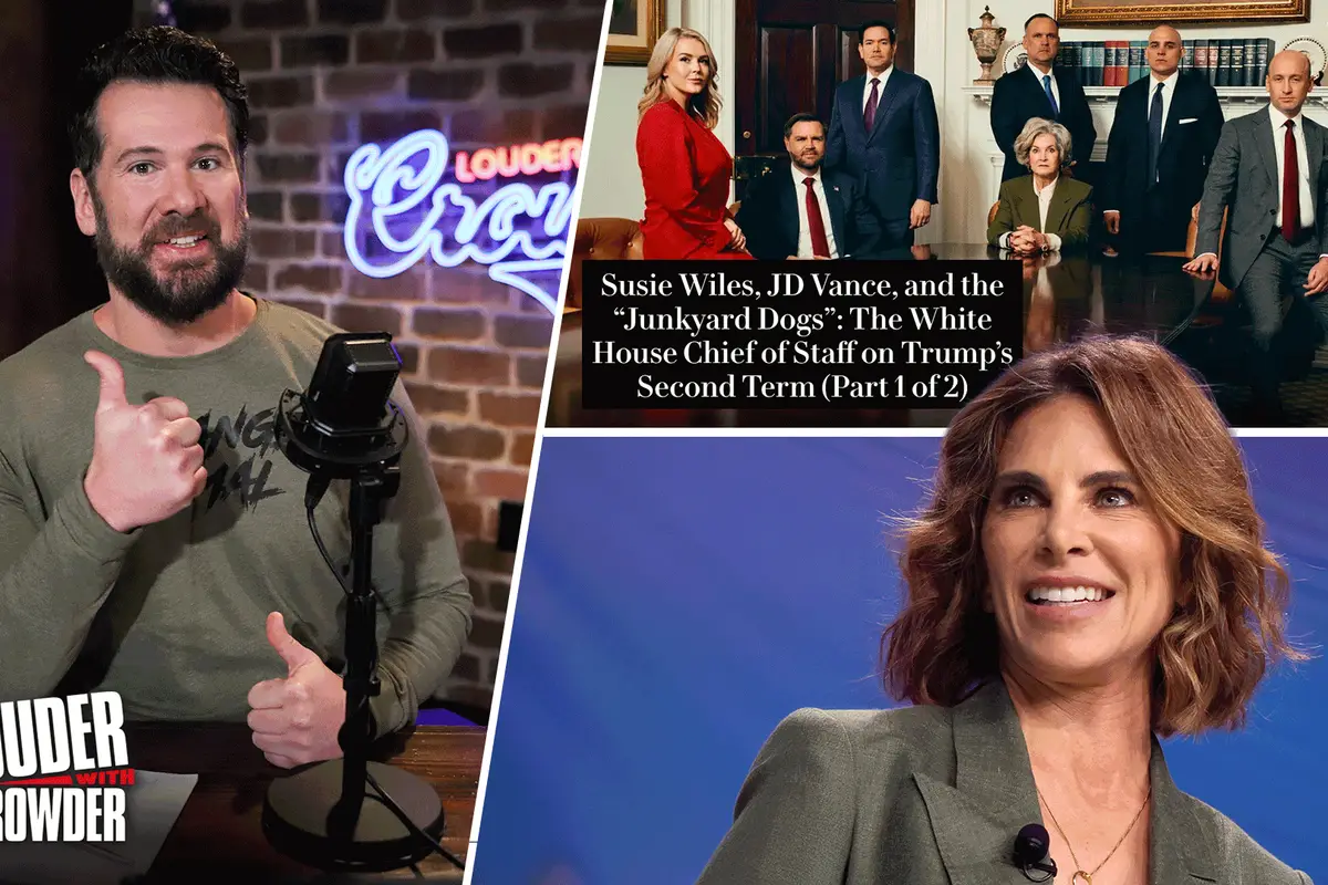 🔴 Watch! Vanity Fair's Susie Wiles Hit Piece: Who's To Blame PLUS Special Guest Jillian Michaels (Sources)