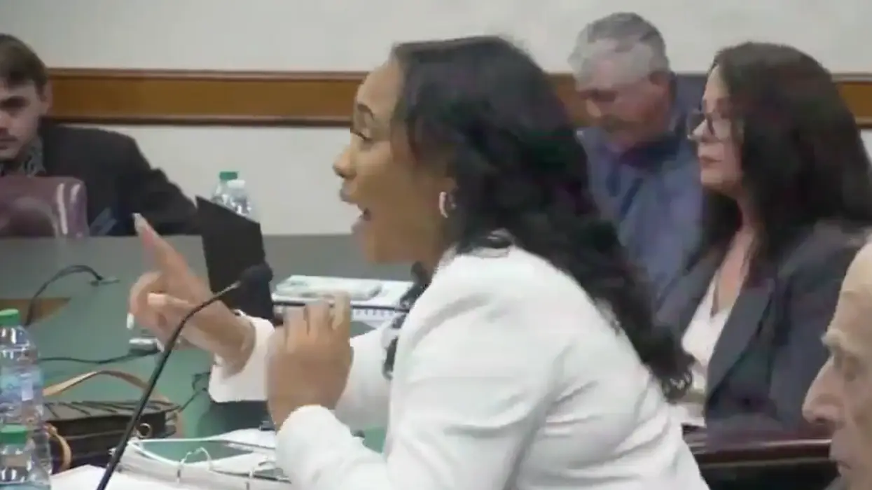 Corrupt democrat DA freaks out at hearing, demands committee investigate how many times someone has called her a racial slur