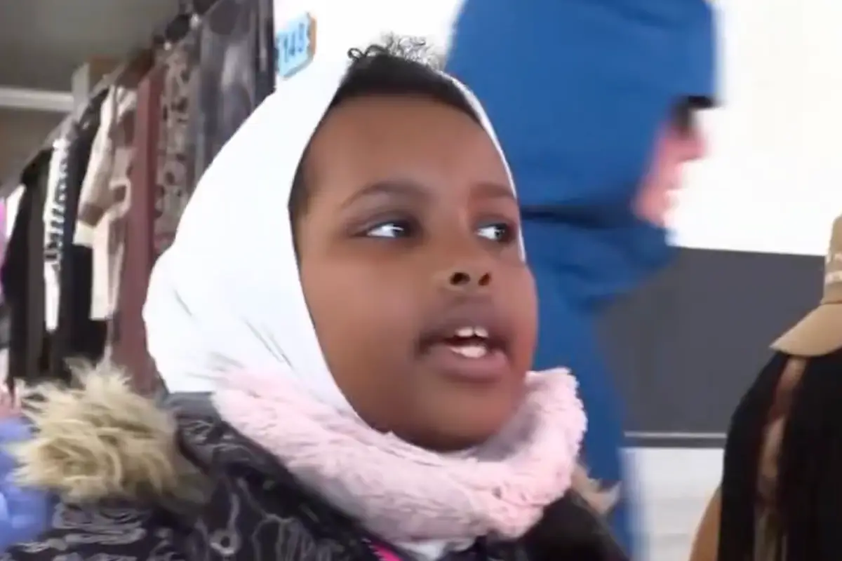 Young Somali girl: None of us are illegal since, like, America is literally stolen land or something