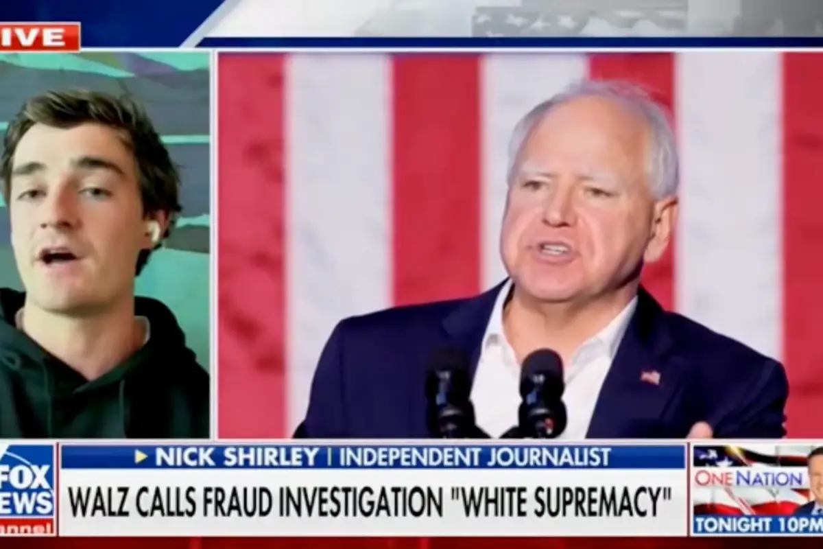 YouTuber who exposed Somali fraud SHREDS Tampon Tim Walz over accusations of "white supremacy"