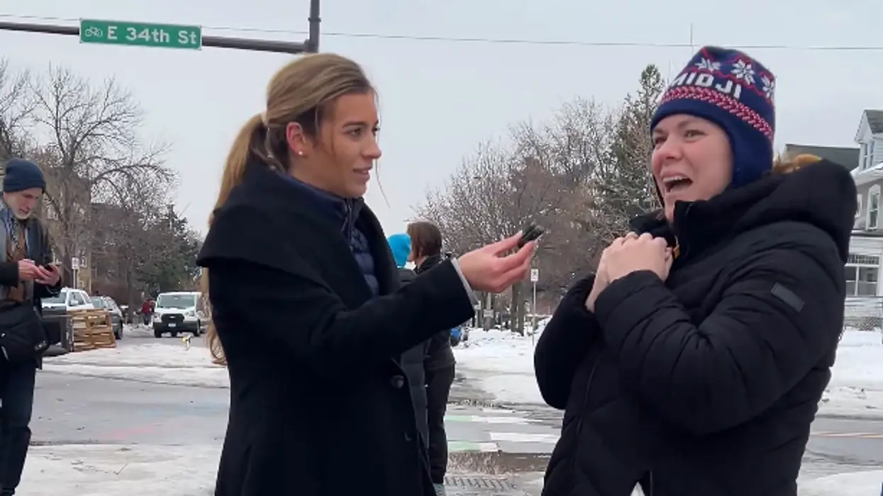 Woke white woman is uncomfortable protesting on behalf of Renee Good because of her white, quote, "privilege"