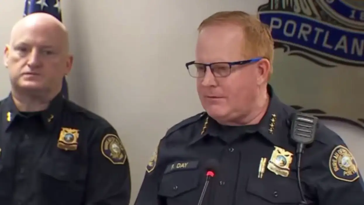 Internet Demands Resignation Of Portland Police Chief After Crying For Gang Members