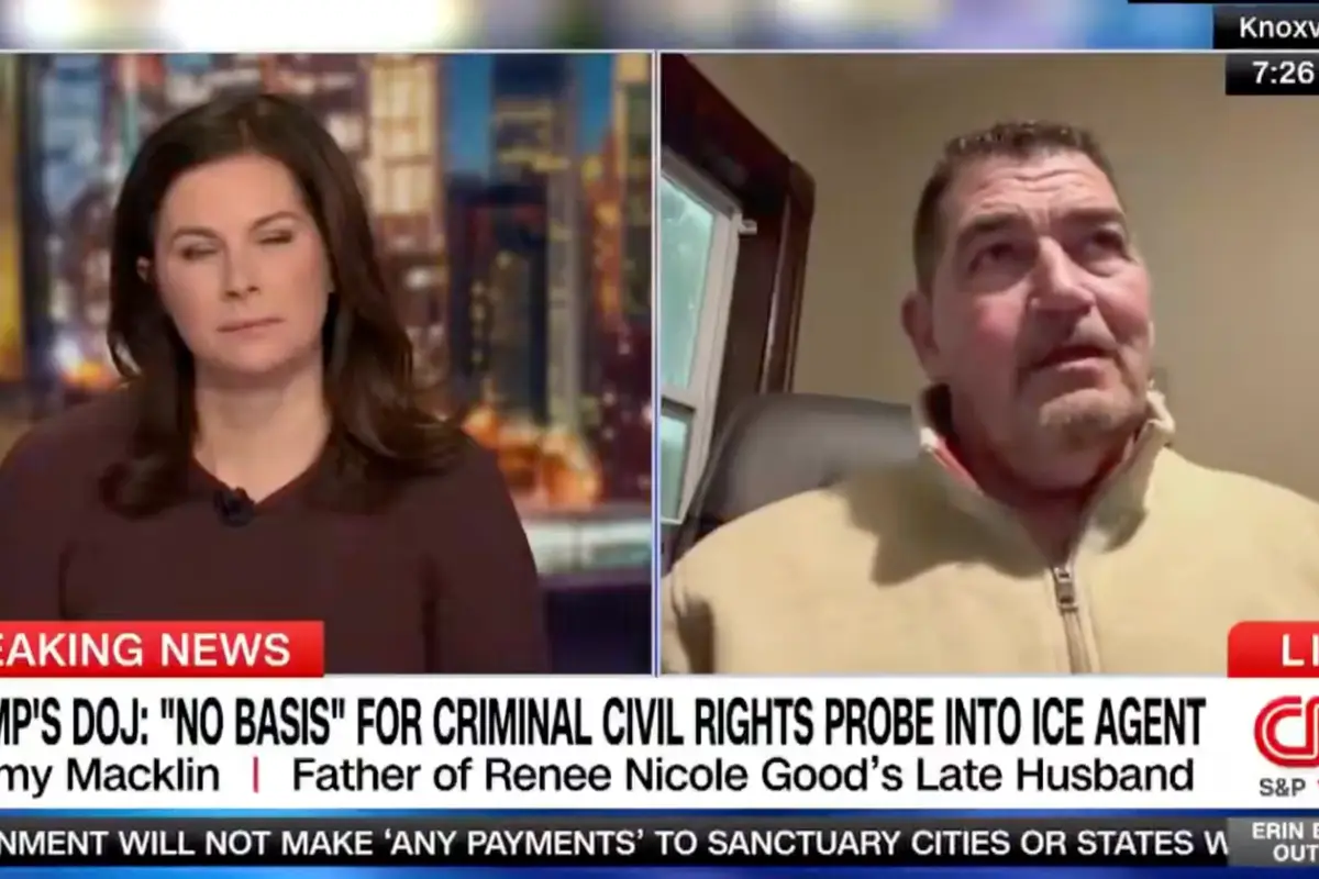 Renee Good's father-in-law shocks CNN when he refuses to blame Donald Trump