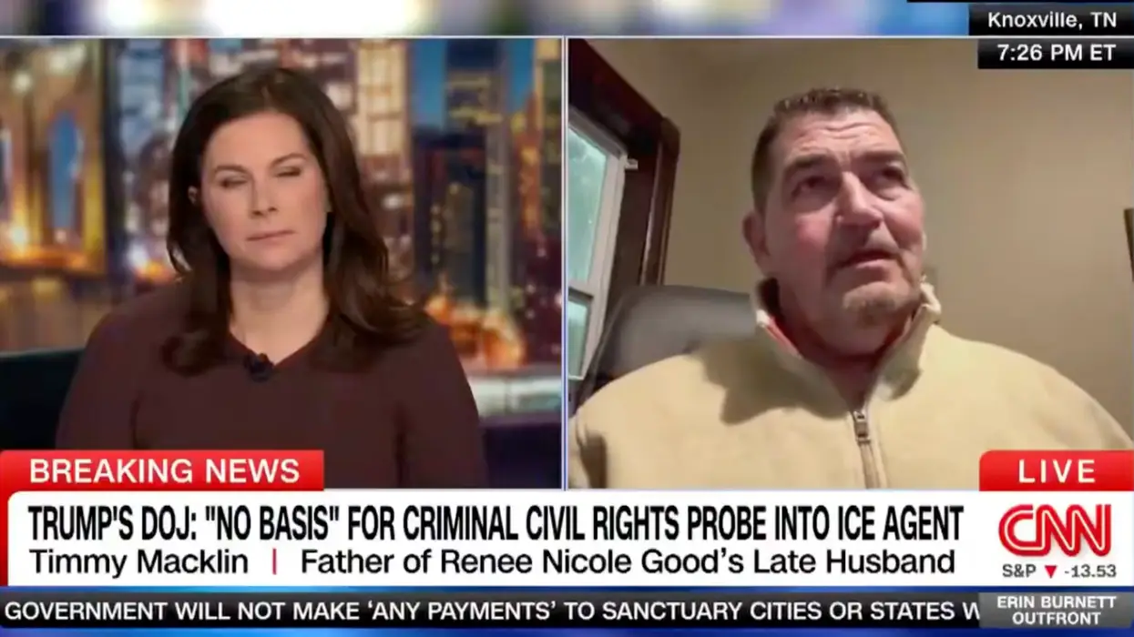 Renee Good's father-in-law shocks CNN when he refuses to blame Donald Trump