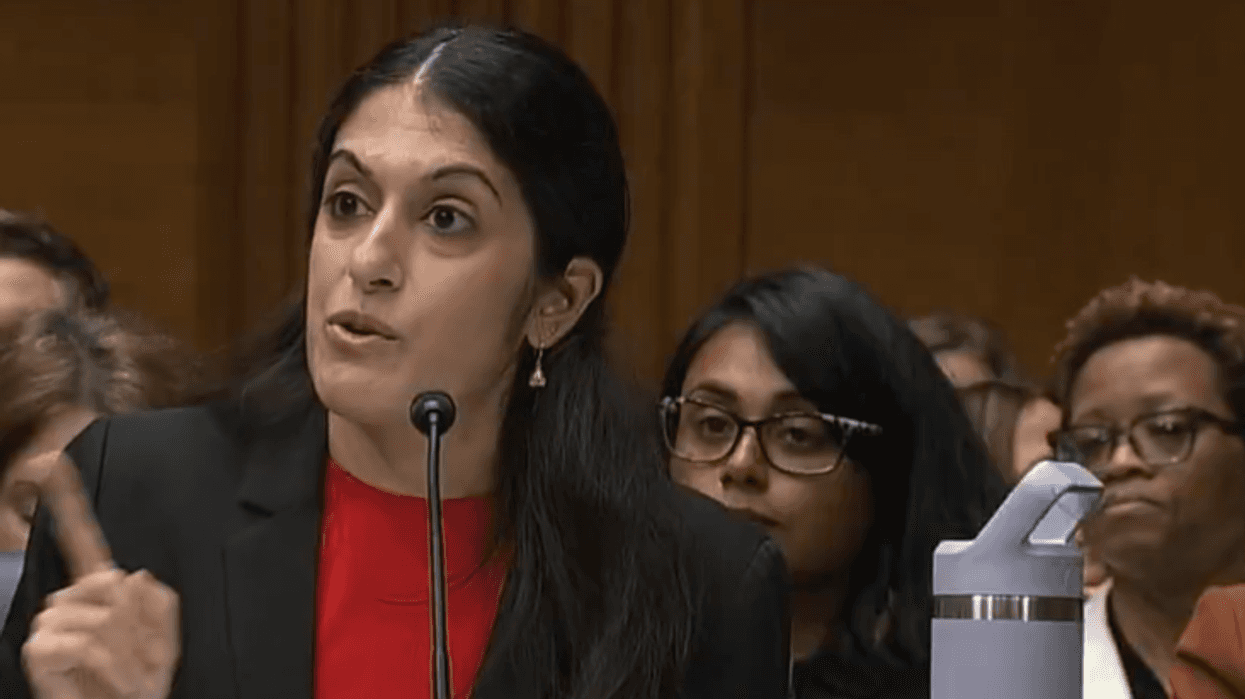 Alleged "doctor" can't tell GOP senator whether or not men can get pregnant, despite repeated opportunities to answer