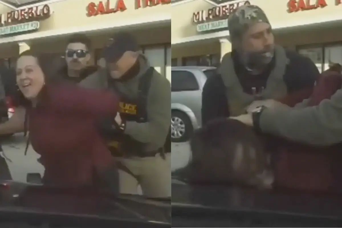 Florida AG illustrates what happens when an anti-ICE leftist puts their hands on a cop in a normal state (unlike Minnesota)