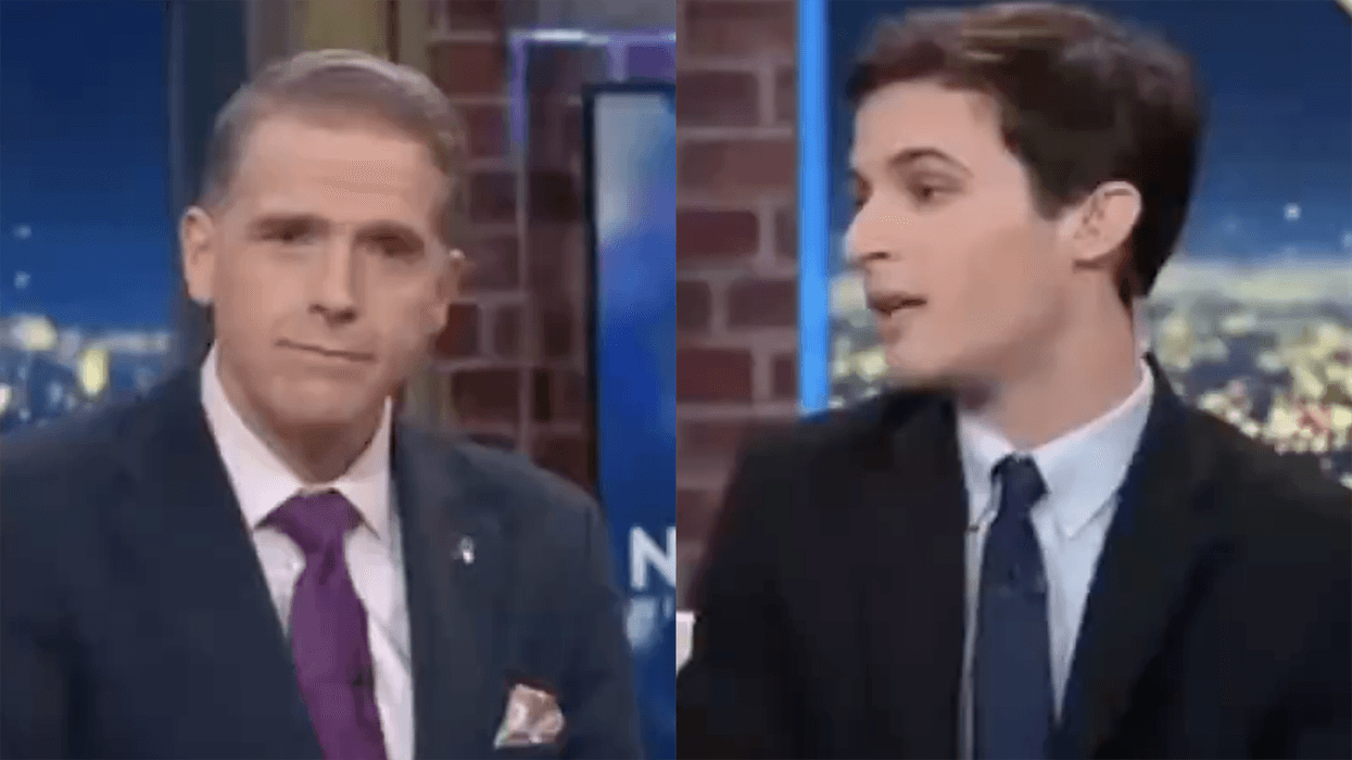 Leftist twerp attempts to tell Scott Jennings he can't call illegals "illegals," Scott's response is priceless