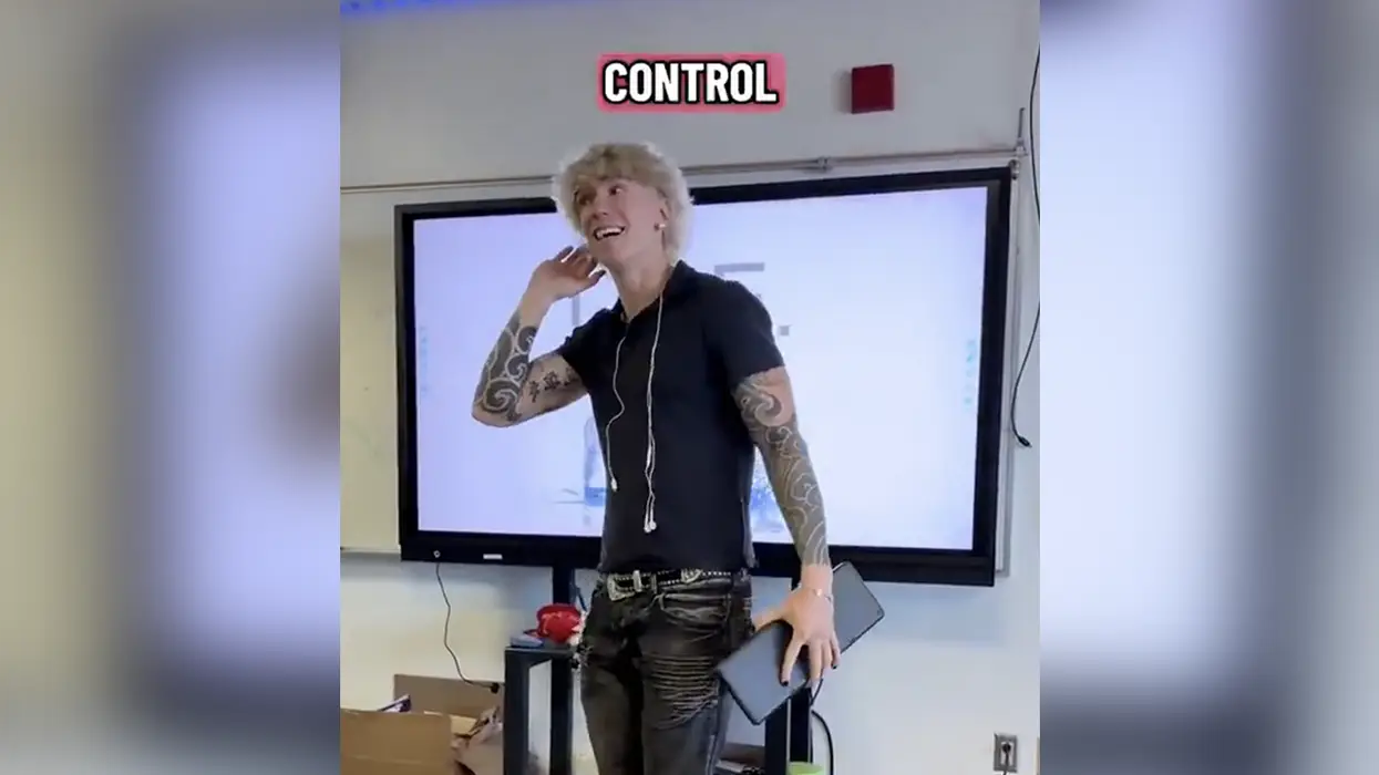 Tattooed "math" teacher caught indoctrinating students to demonize ICE agents, paid for by Texas tax dollars (Updated)