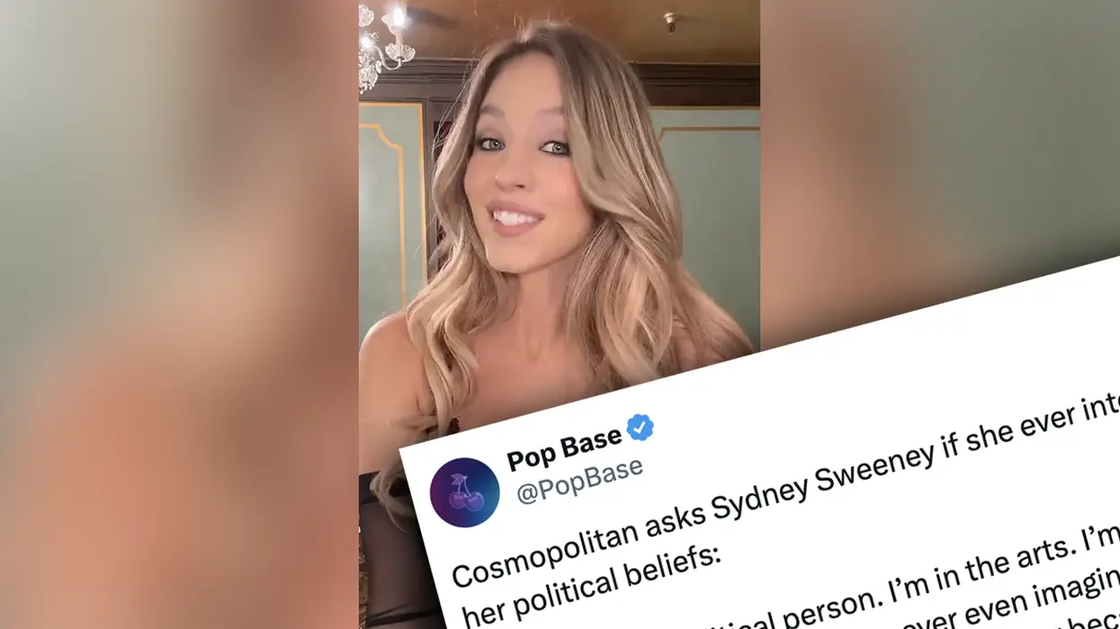 Cosmo is back to demanding Sydney Sweeney speak out on politics (instead of just appreciating her new lingerie)
