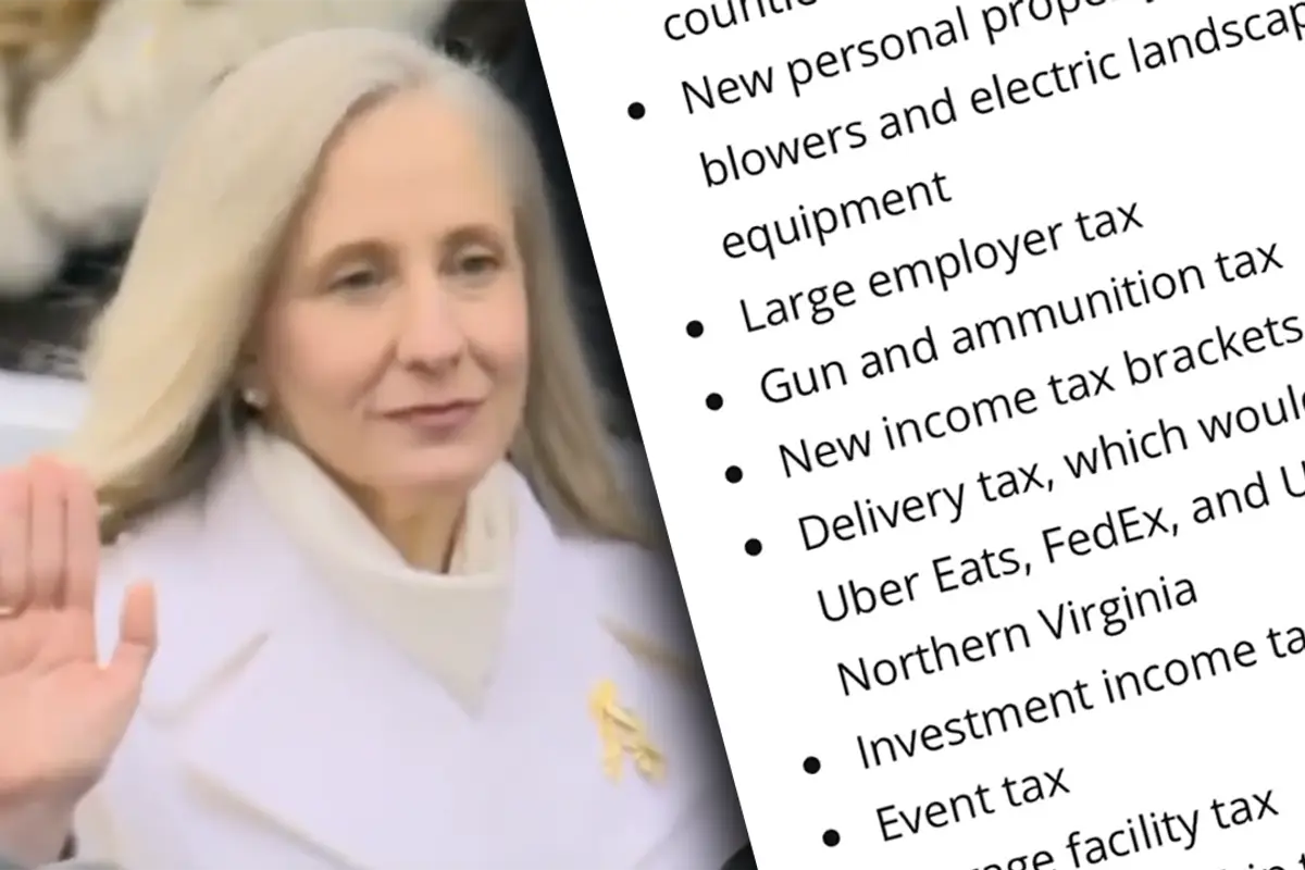 Virginia's woke gov destroys myth of the "moderate democrat" once and for all with over 50 new taxes on the middle class