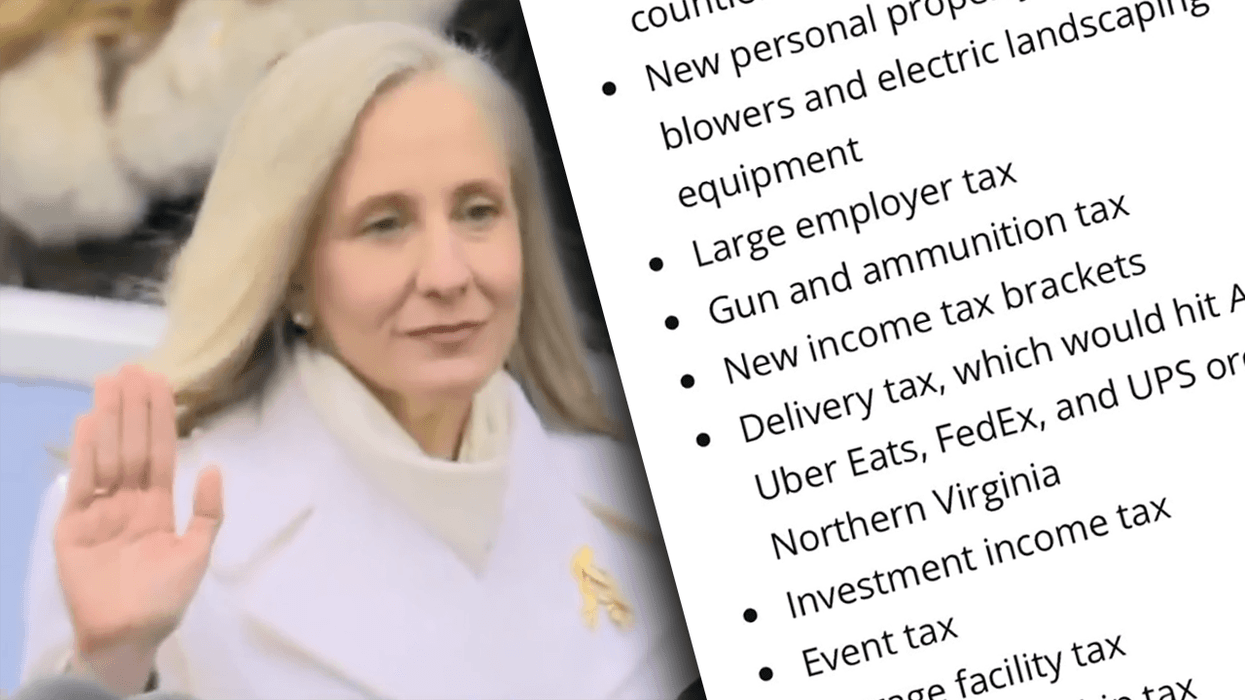 Virginia's woke gov destroys myth of the "moderate democrat" once and for all with over 50 new taxes on the middle class