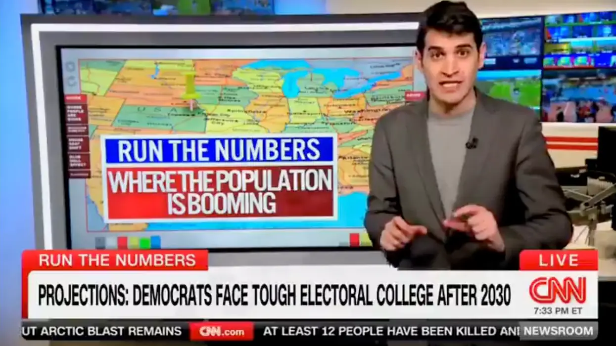 CNN data guru sounds alarm over Democrats' dire electoral future (which explains their illegal immigration fetish)
