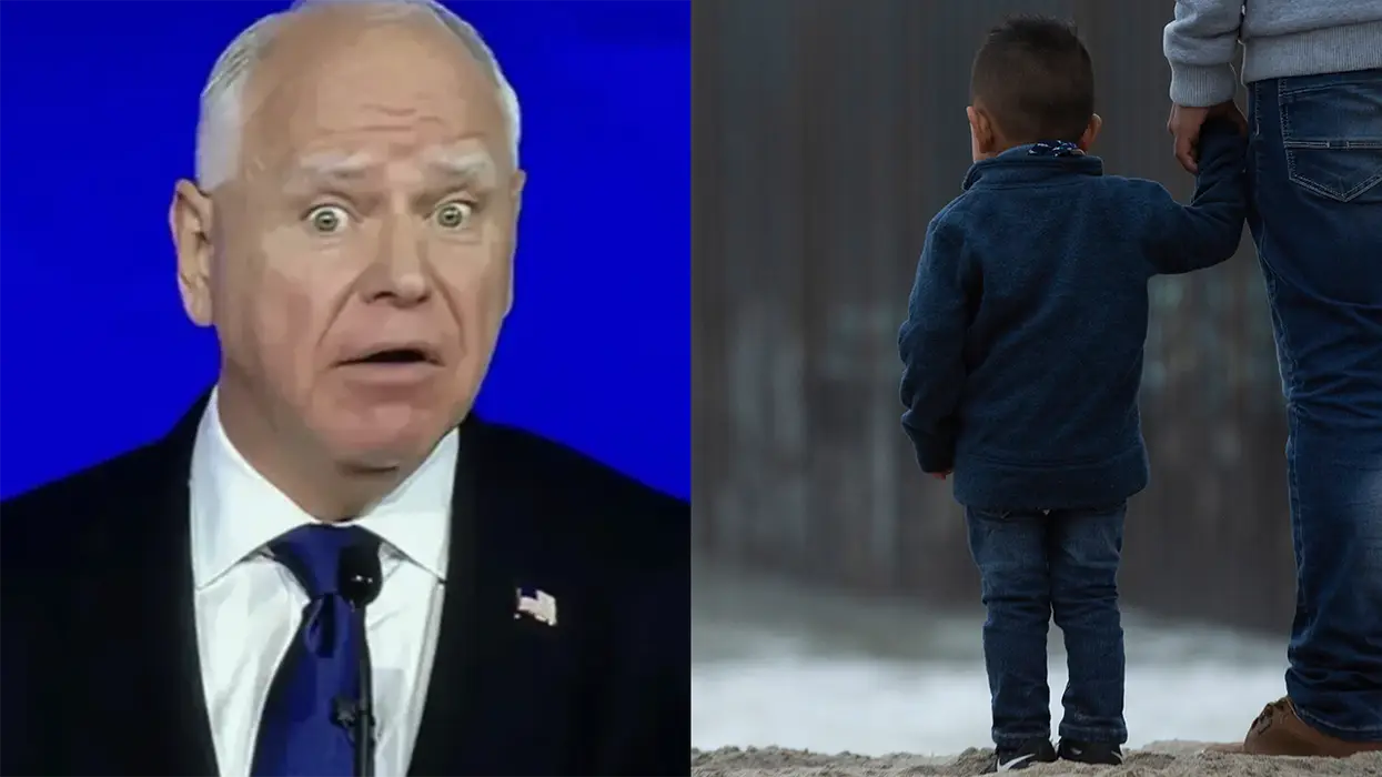 Tim Walz attempts to make an issue out of "missing" migrant children, gets reminded when Kamala Harris lost over 300k of them