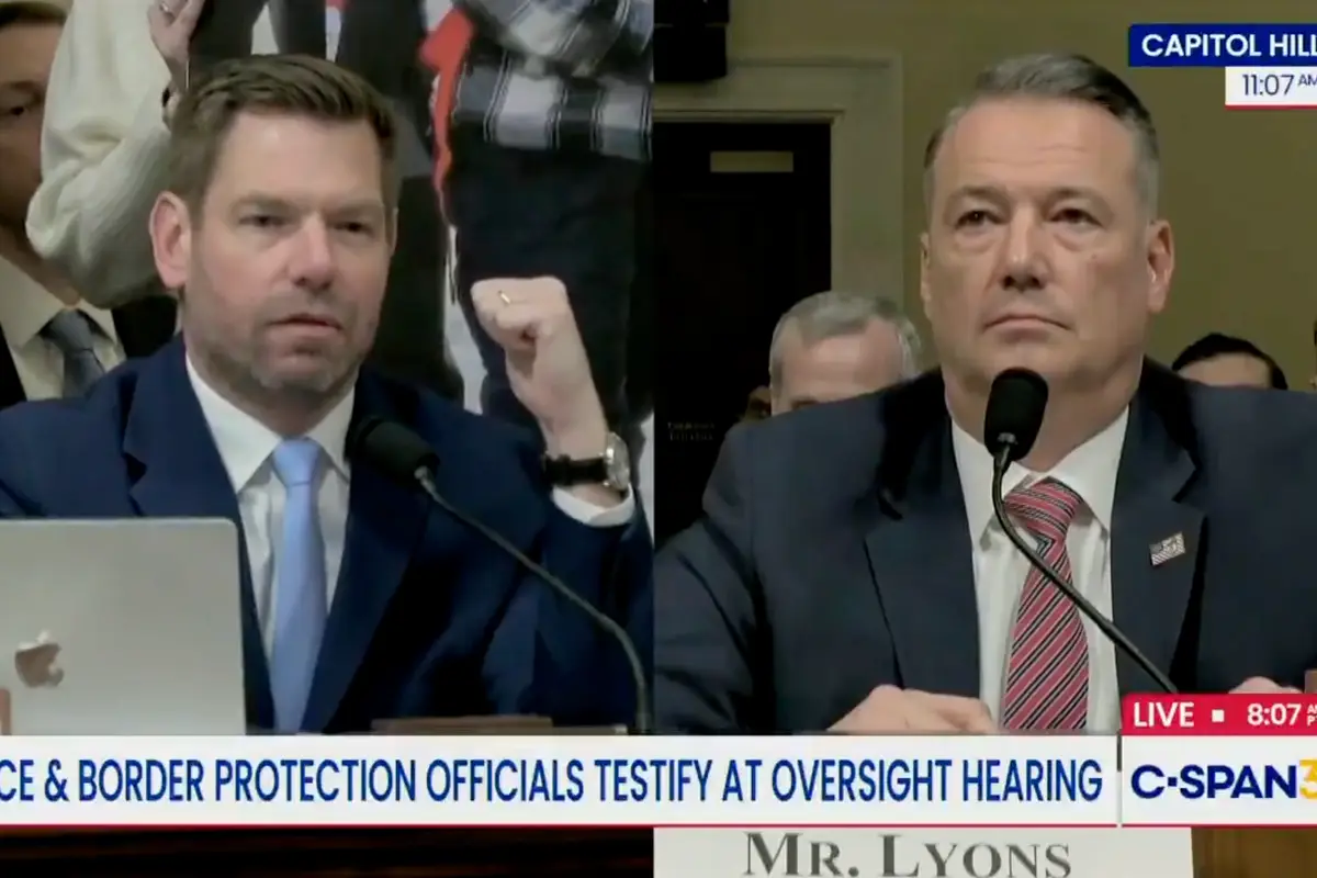 Eric Swallwell's pathetic viral moment attempt gets shut down by ICE Director spitting FACTS about "arresting" a child