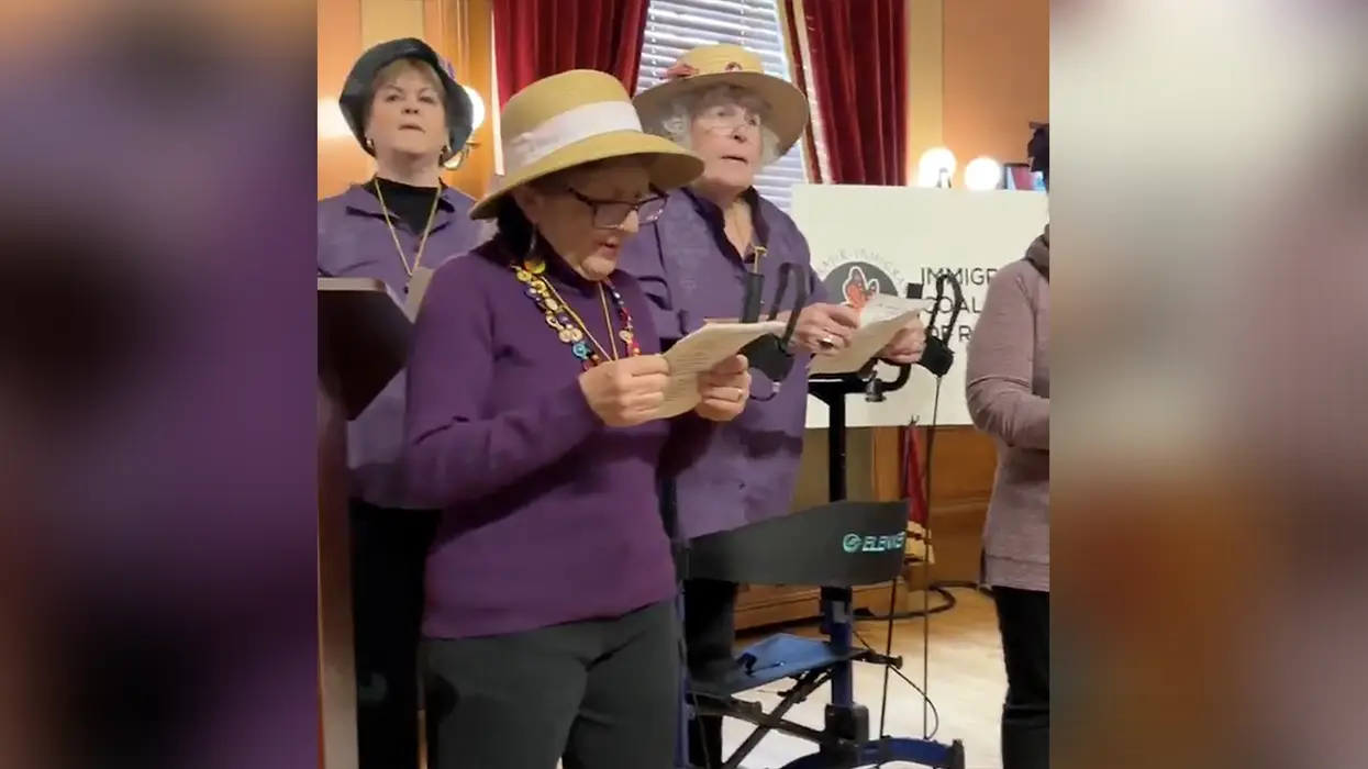 “Raging Grannies” perform their latest CRINGE anti-ICE anthem instead of spending time with their grandkids