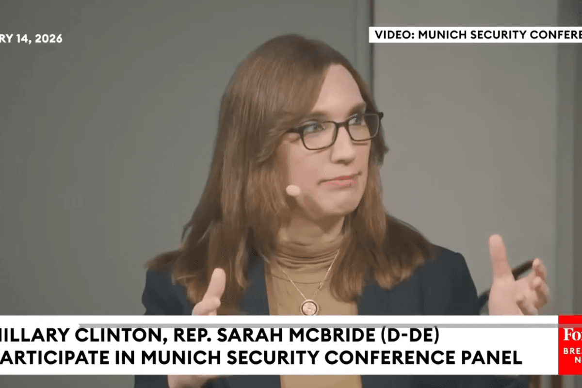 Trans lawmaker has to correct himself when she/them misgendered a "boogeyMAN"